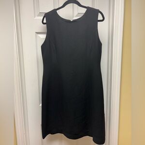 Casual Corner Black Sleeveless Sheath Dress – Size 16